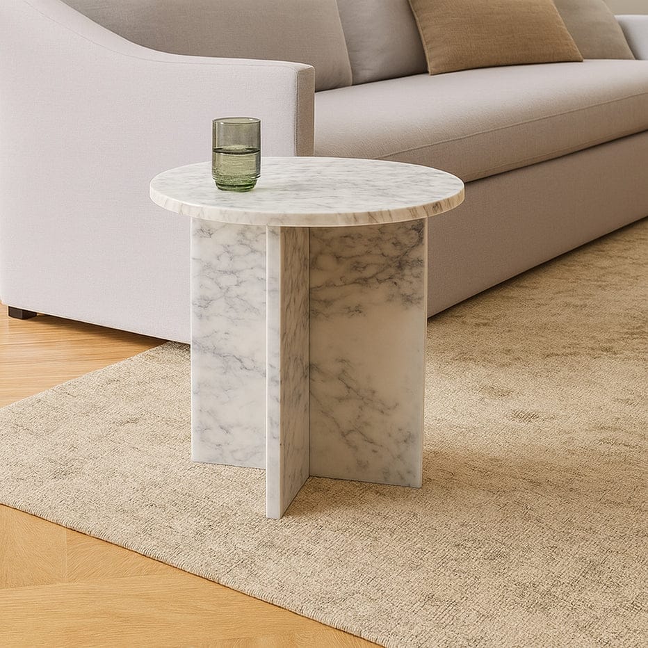 Stone Modern Side Table