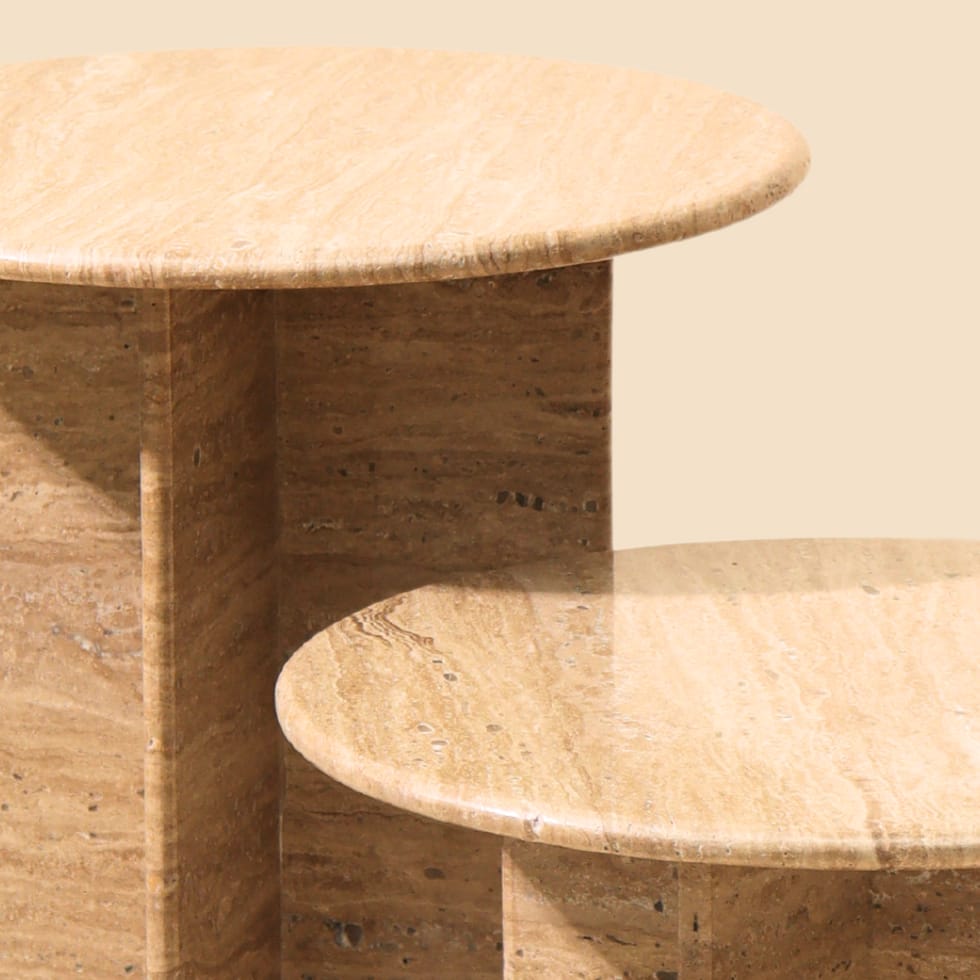 Marble Side Tables - Image 4